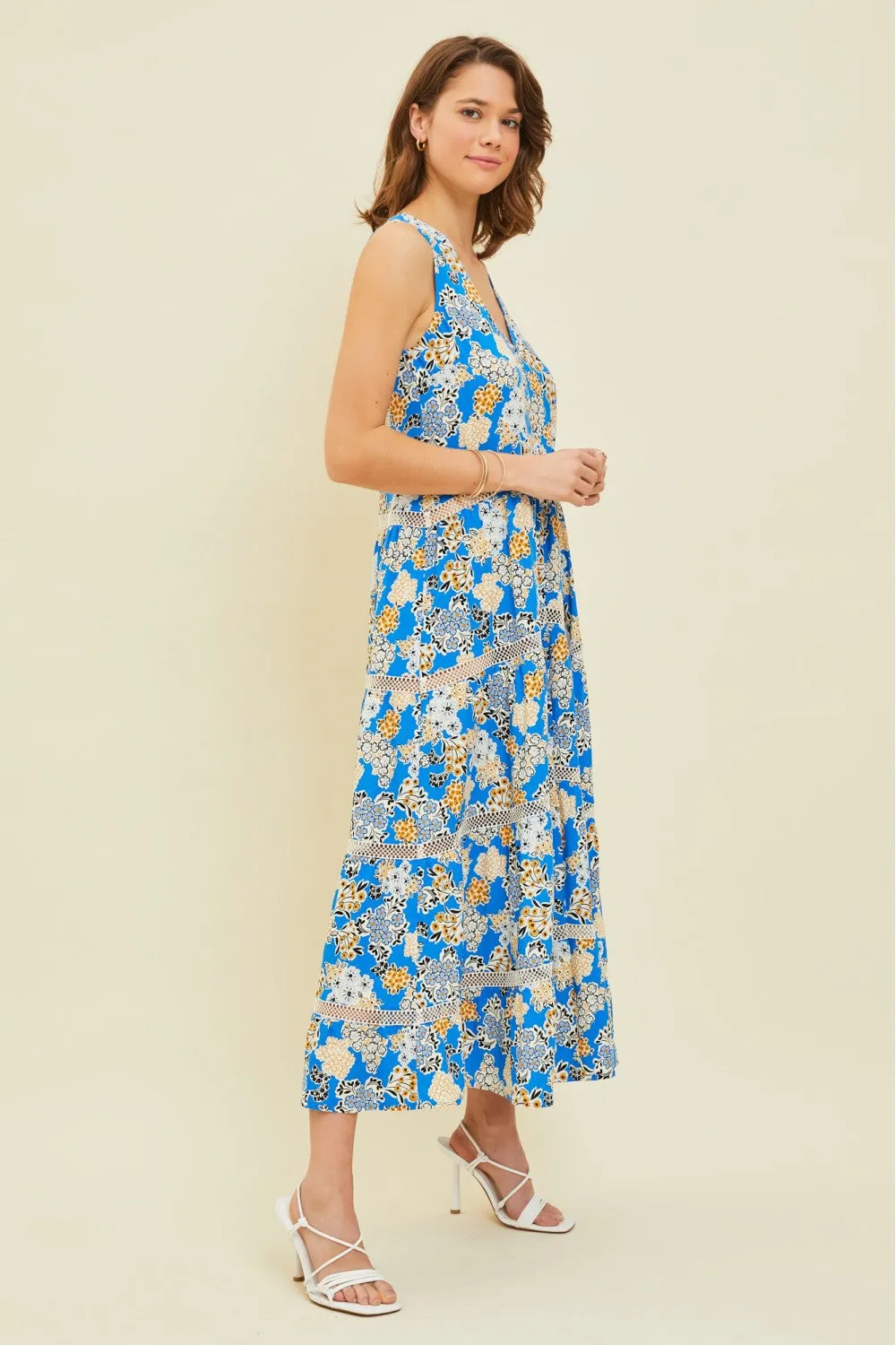 Heyson Long Floral Dress - PREORDER