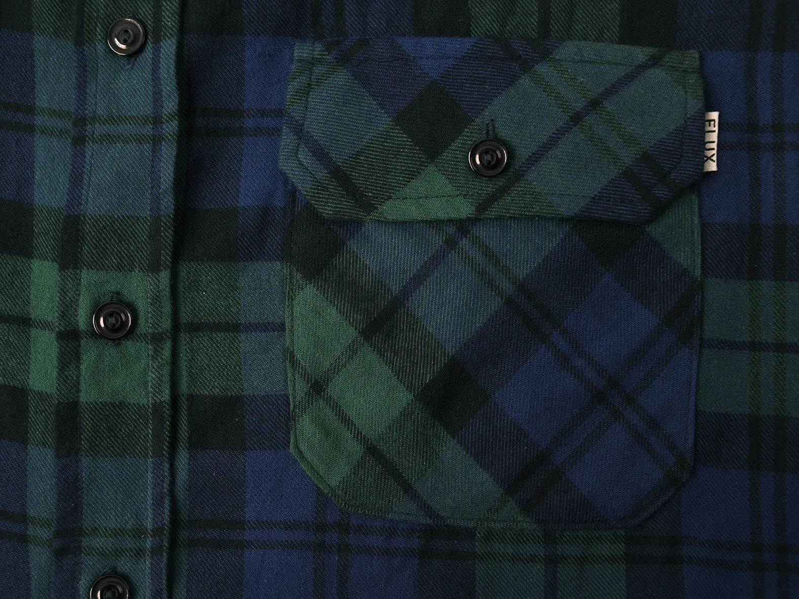 HIGHLAND. BLACK WATCH TARTAN FLANNY.