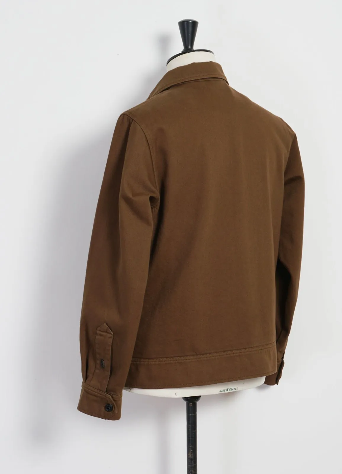 JARLE | Casual Zipper Jacket | Nut