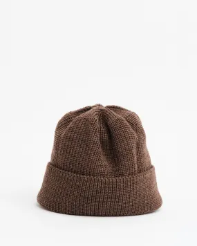 Knit Watch Cap Brown