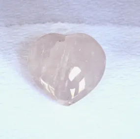 Love Rose Quartz Heart