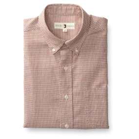 Lowery Plaid Cotton Oxford Sport Shirt