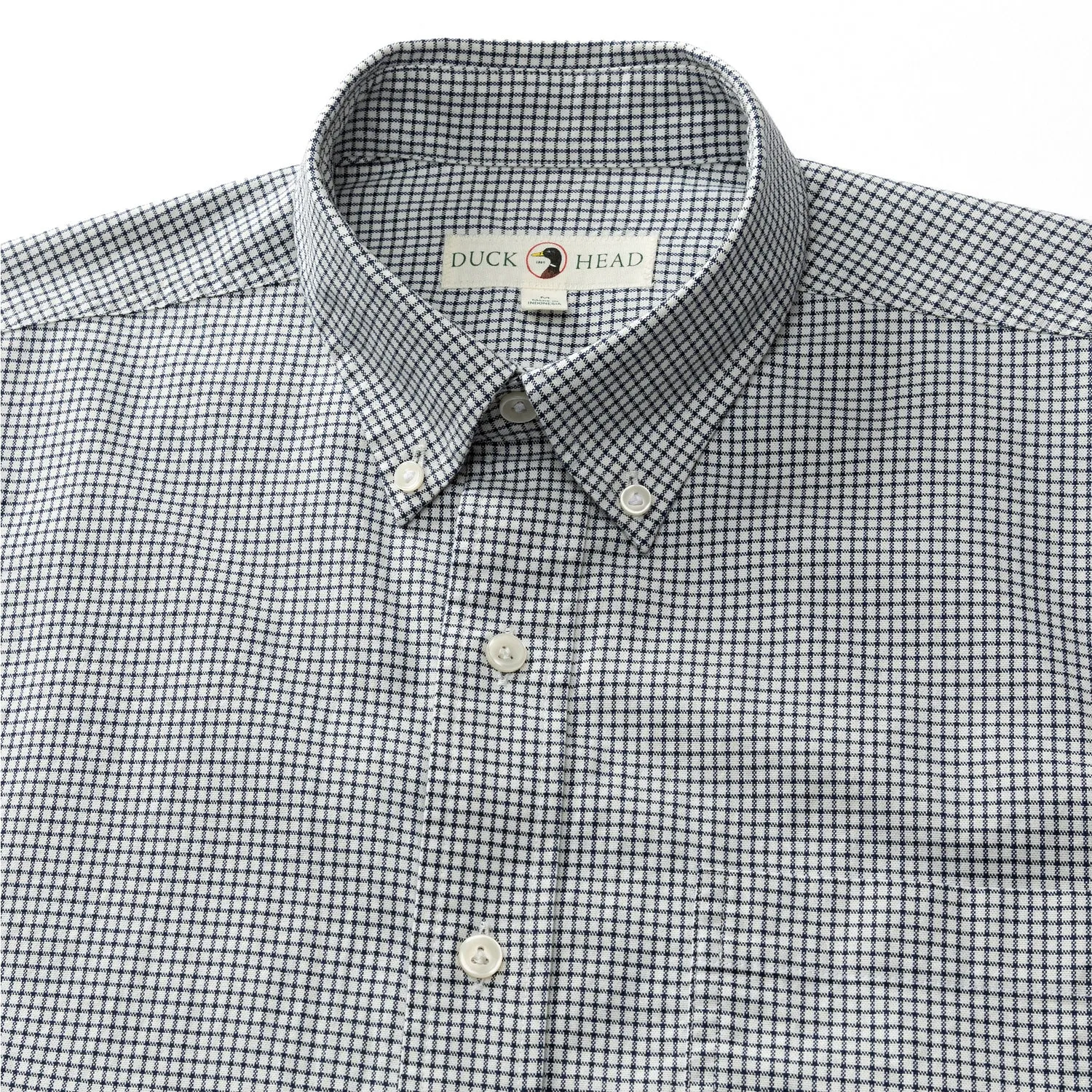 Lowery Plaid Cotton Oxford Sport Shirt