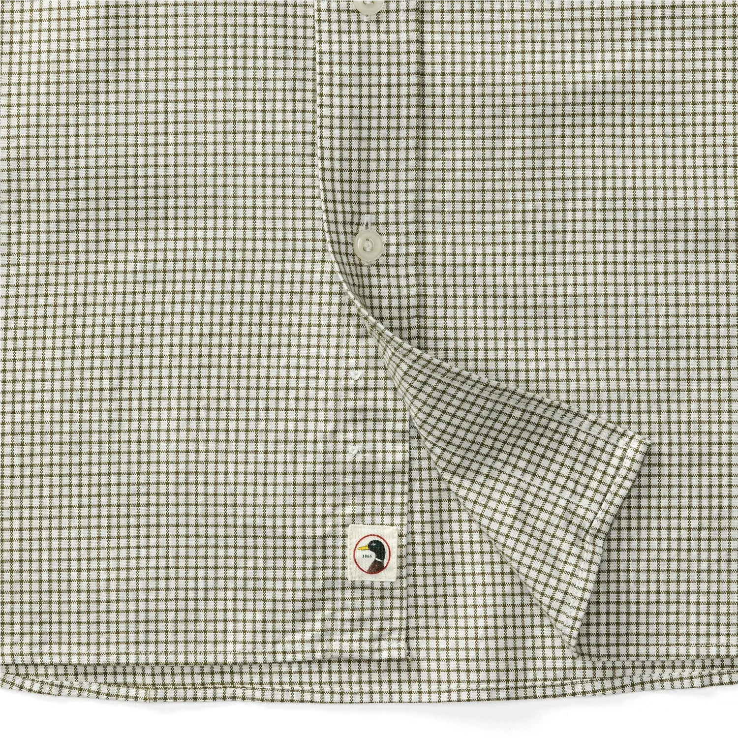 Lowery Plaid Cotton Oxford Sport Shirt