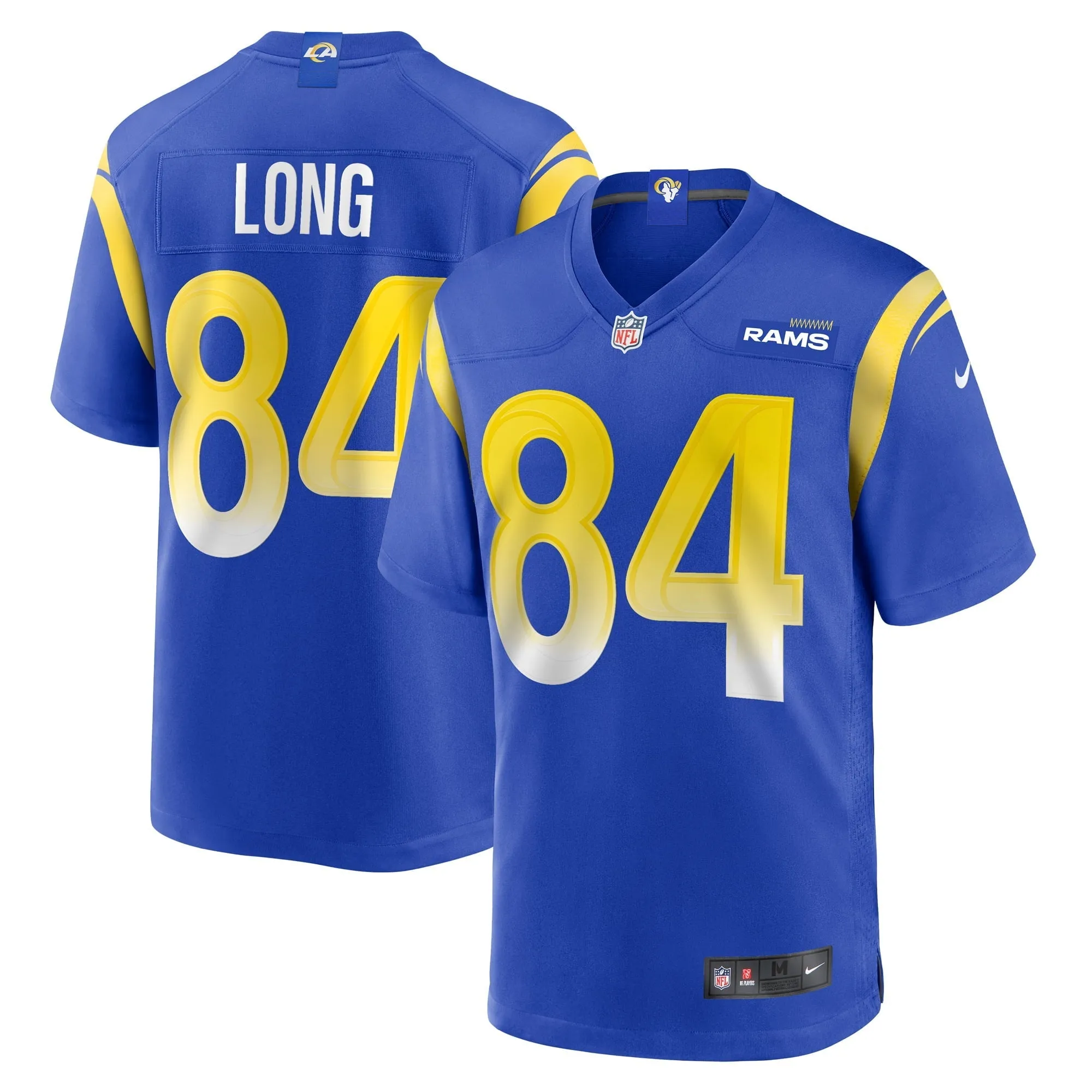 Men's Nike Hunter Long Royal Los Angeles Rams Home Game Jersey