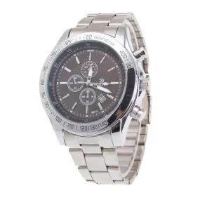 Men's Stainless Steel Quartz Watch