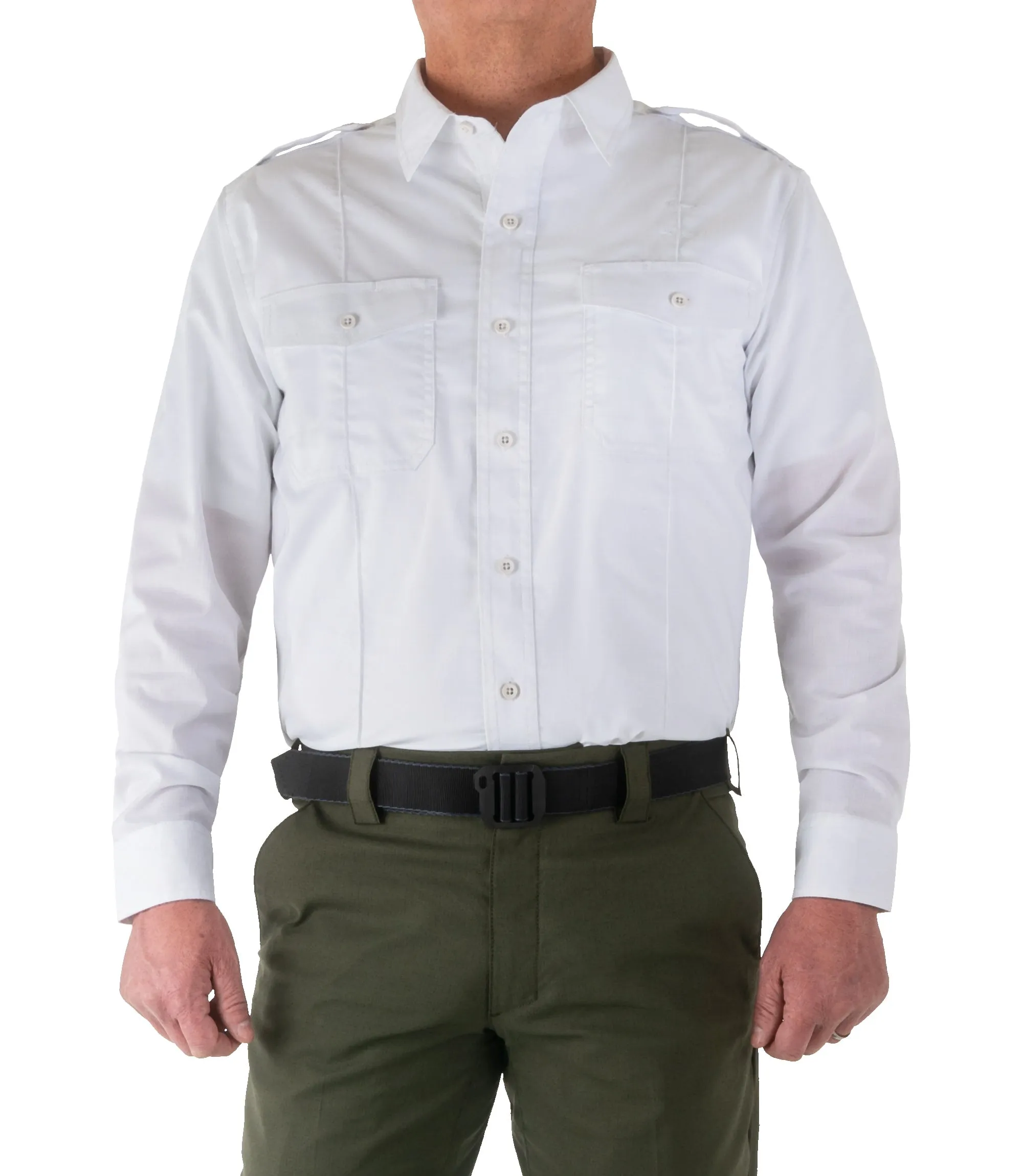 Men's V2 PRO DUTY Uniform Shirt / White