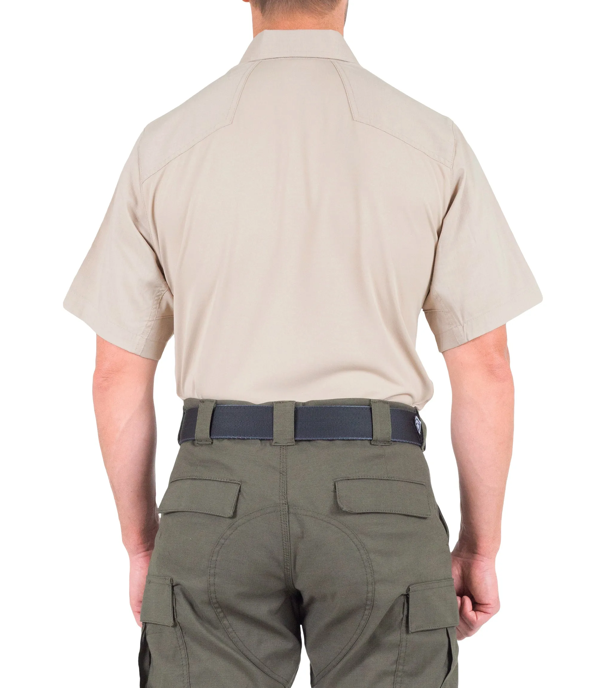 Men's V2 Pro Performance Short Sleeve Shirt / Khaki