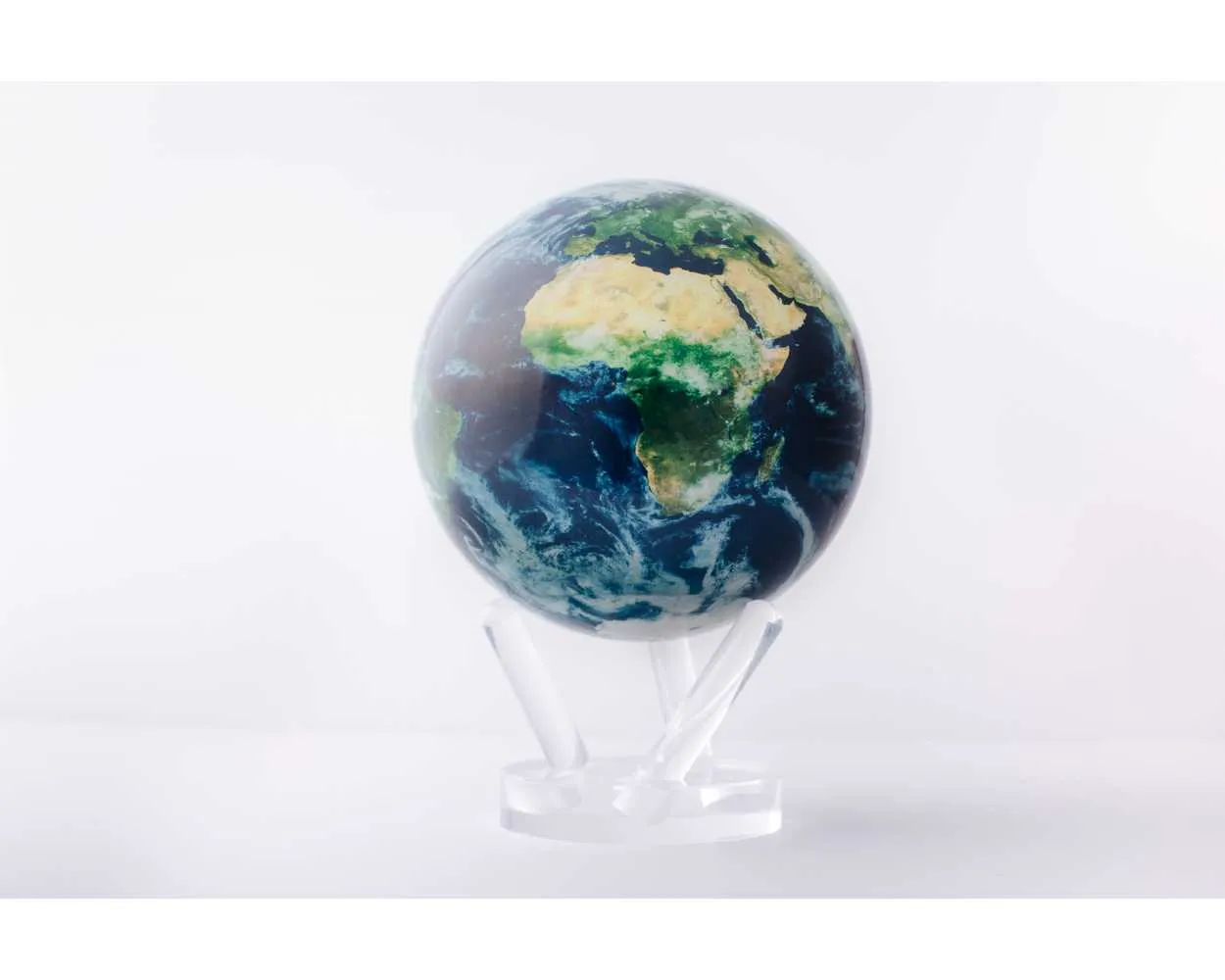 MOVA Solar-Power and Magnetic Driven Globes - Earth with Clouds, 6 D