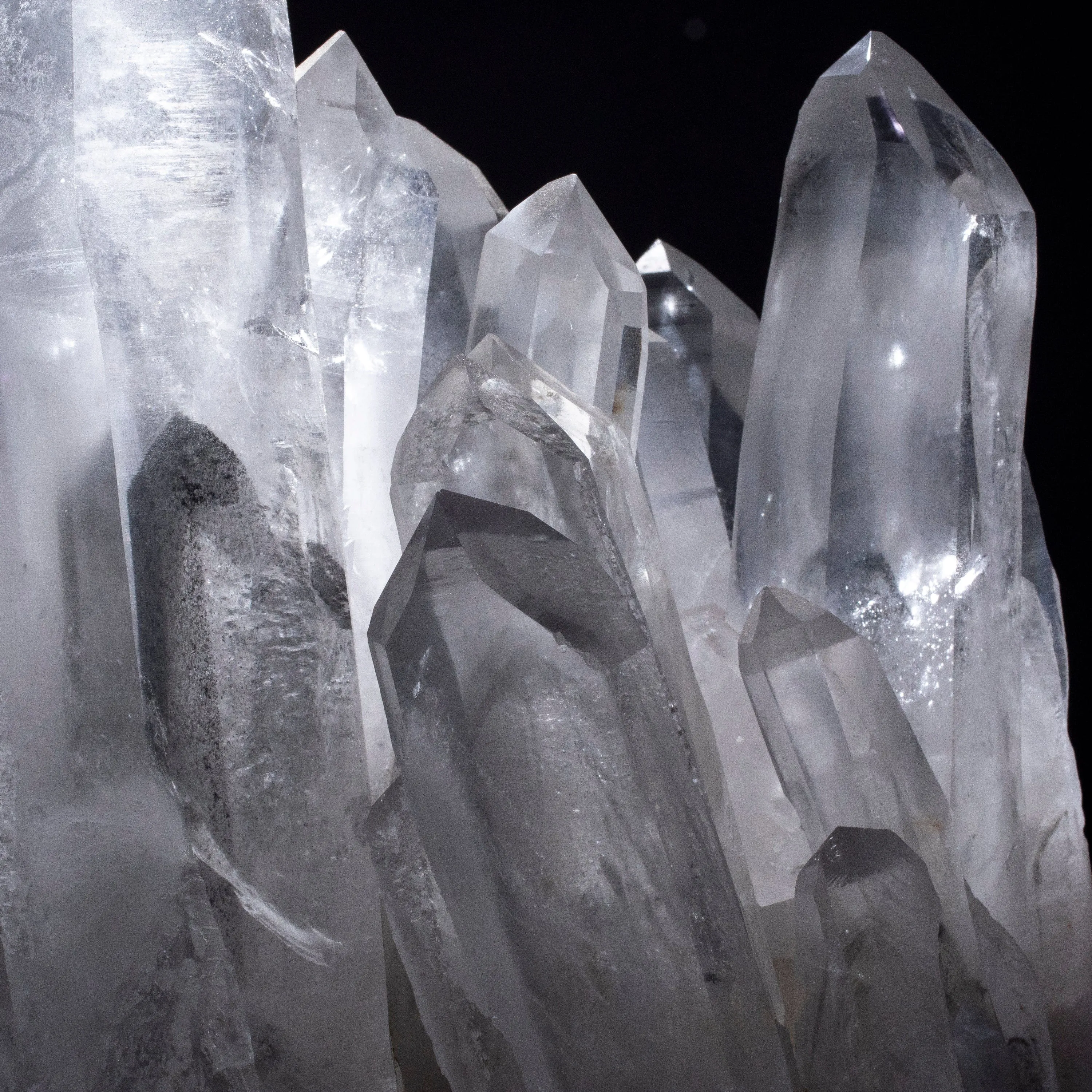 Natural Lemurian Clear Quartz Cluster Specimen 18 / 118lbs