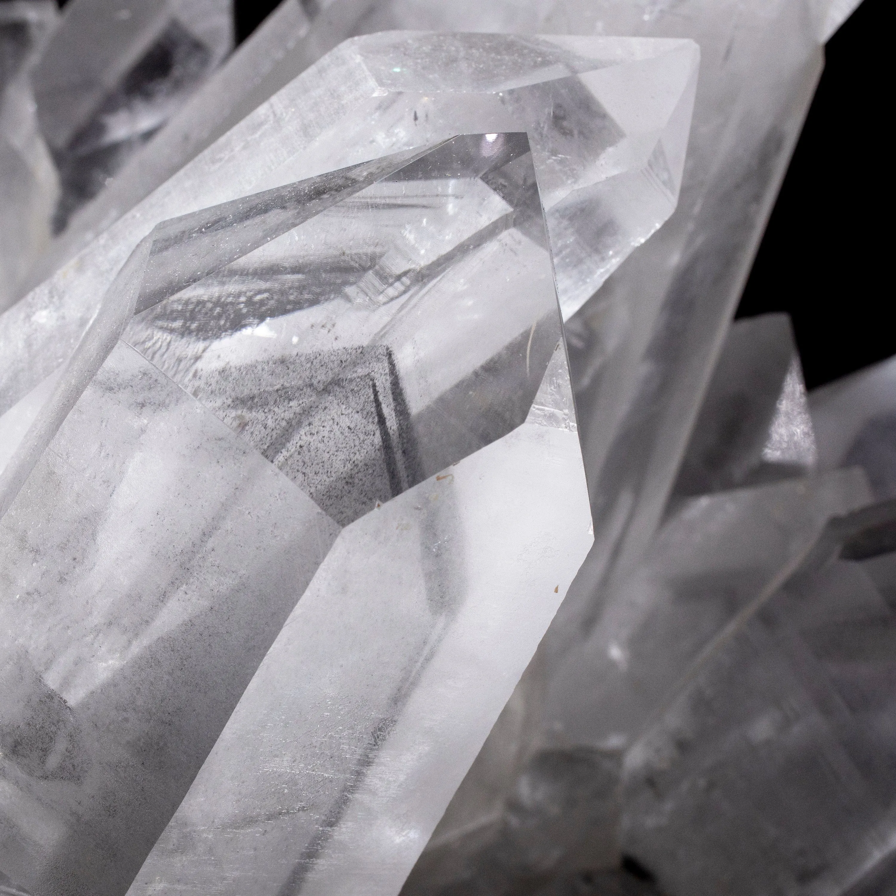 Natural Lemurian Clear Quartz Cluster Specimen 22 / 169lbs