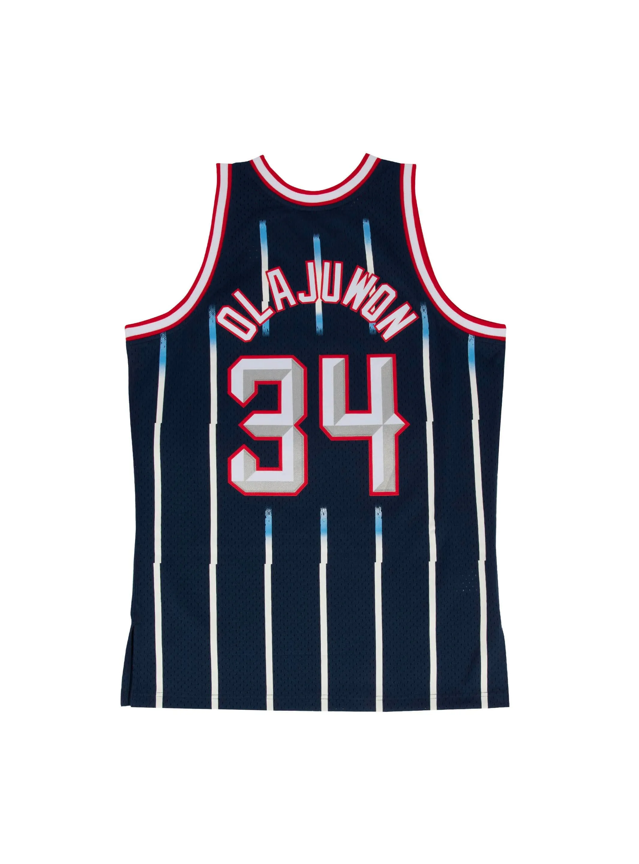 NBA Houston Rockets Hakeem Olajuwon 1996 Swingman Road Jersey