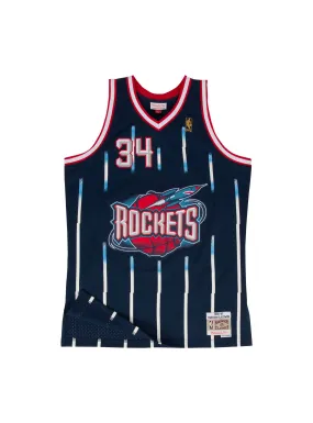 NBA Houston Rockets Hakeem Olajuwon 1996 Swingman Road Jersey