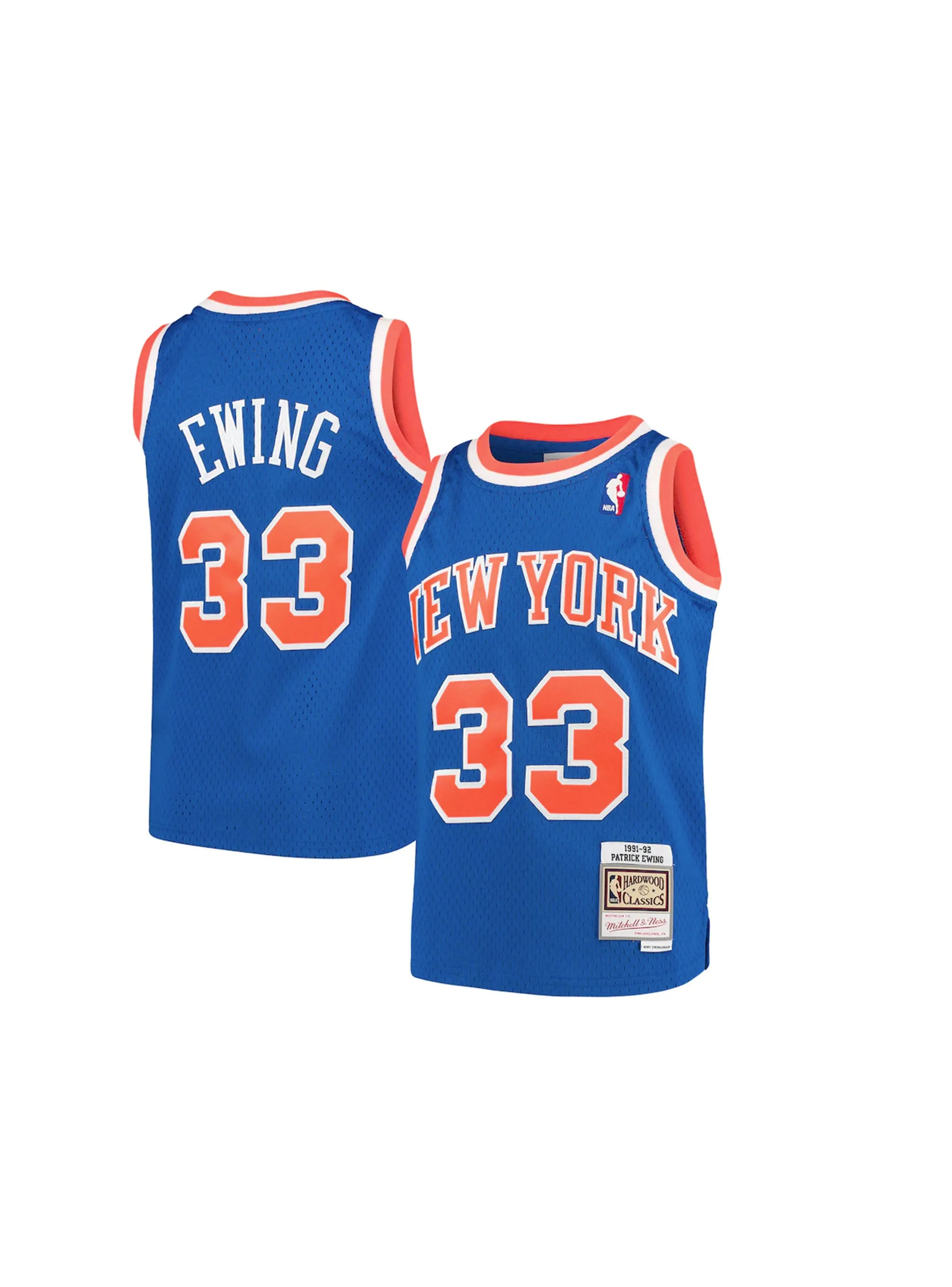 NBA Youth New York Knicks Patrick Ewing 1991 Swingman Classic