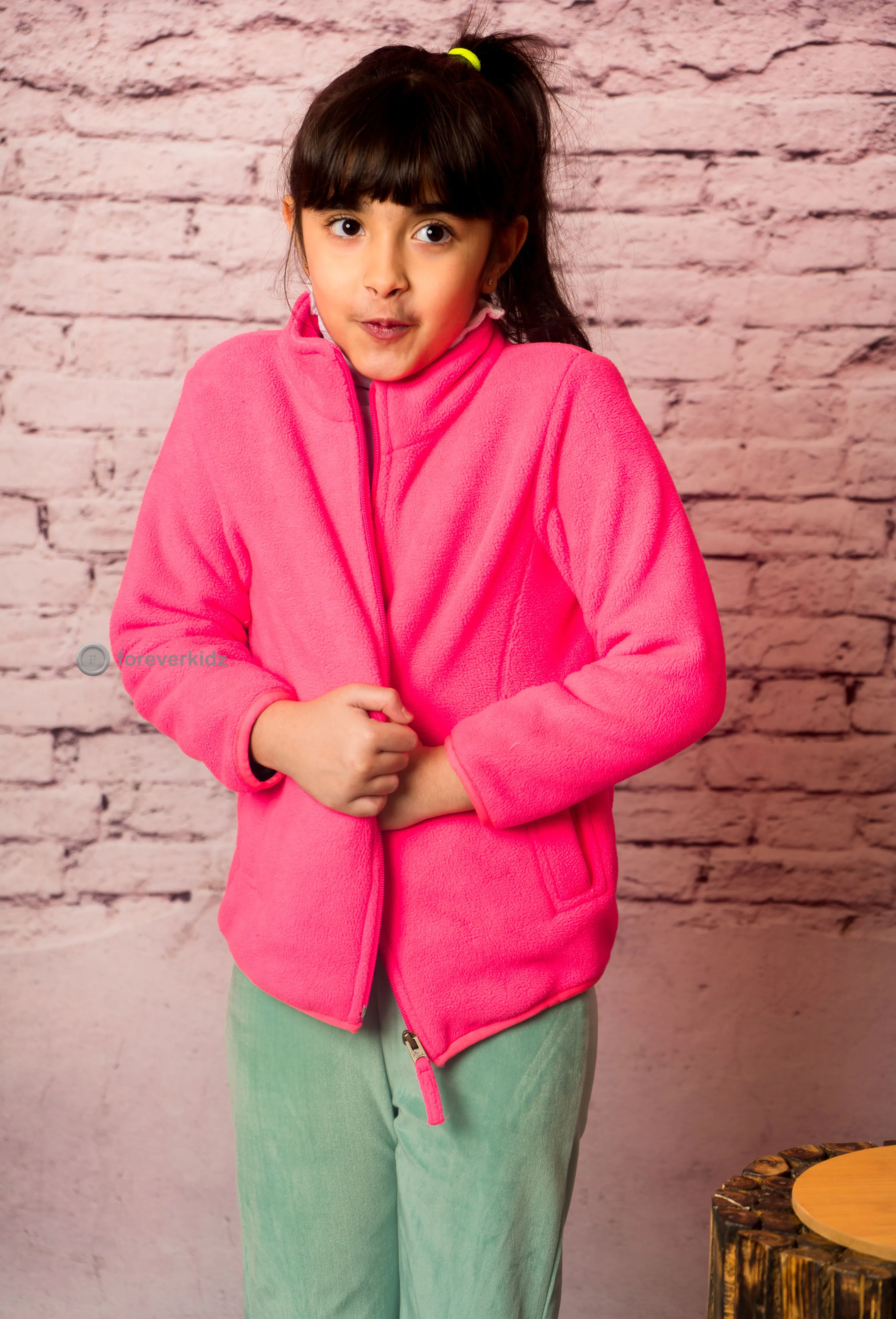 Neon Pink Fashion Jacket