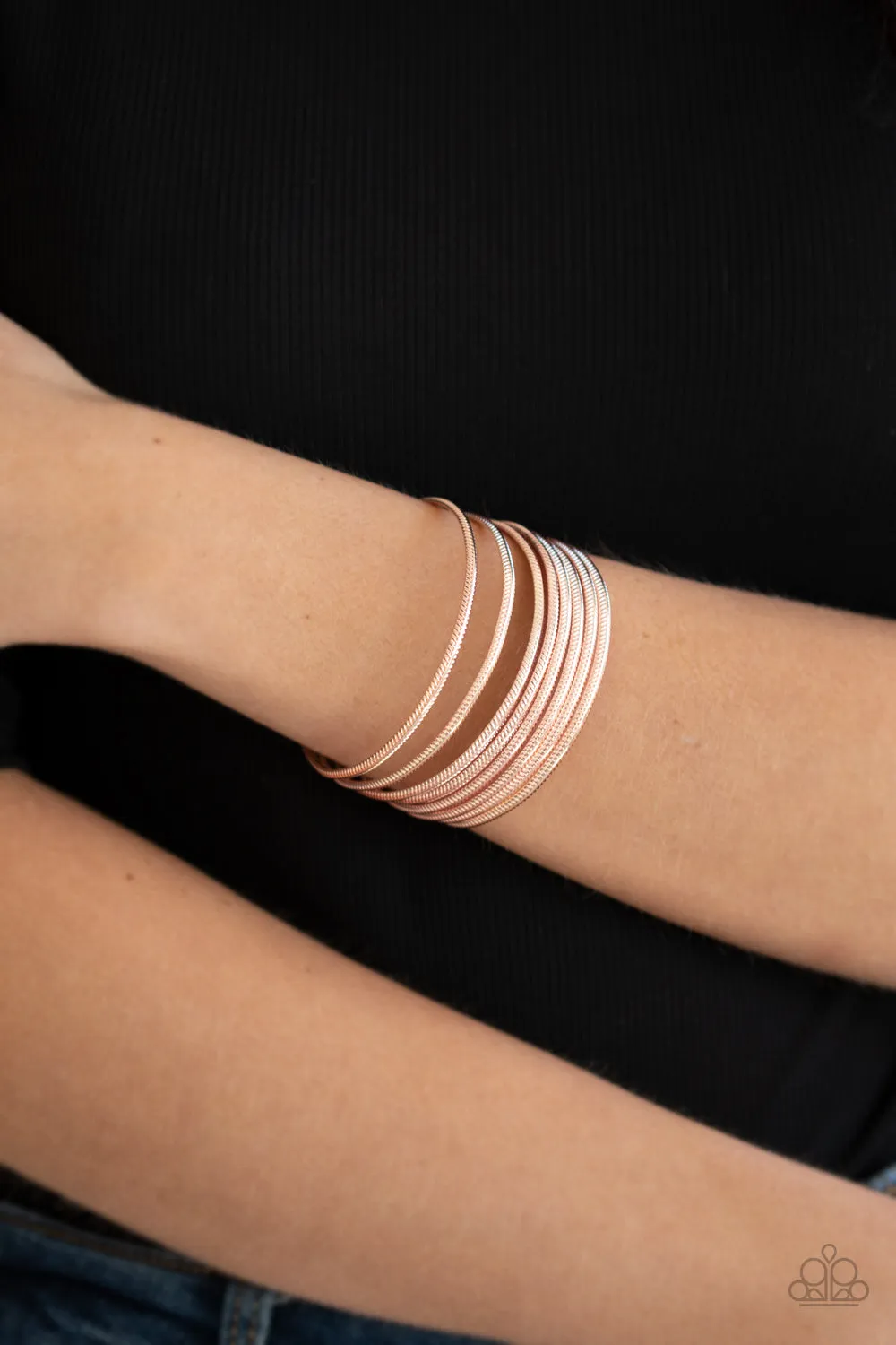 Now Watch Me Stack - Rose Gold Bracelet