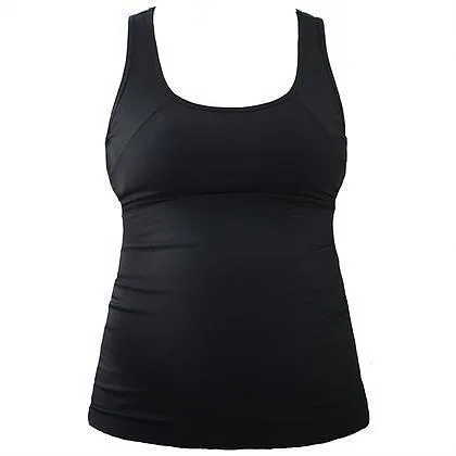 Pregnancy Singlet Black