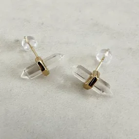 Quartz Stud Earrings