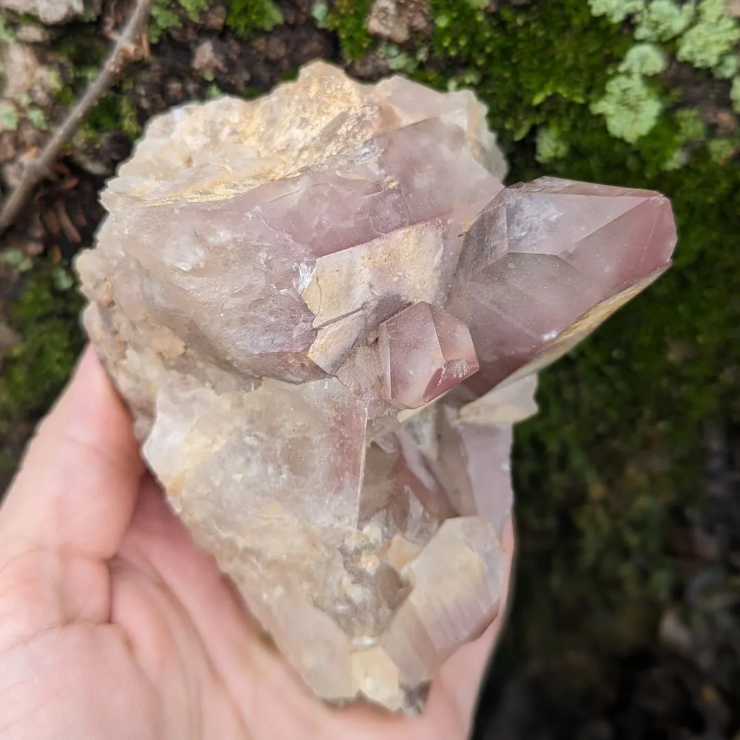 Rare Find, Delicious Pink Lithium Quartz from Brazil