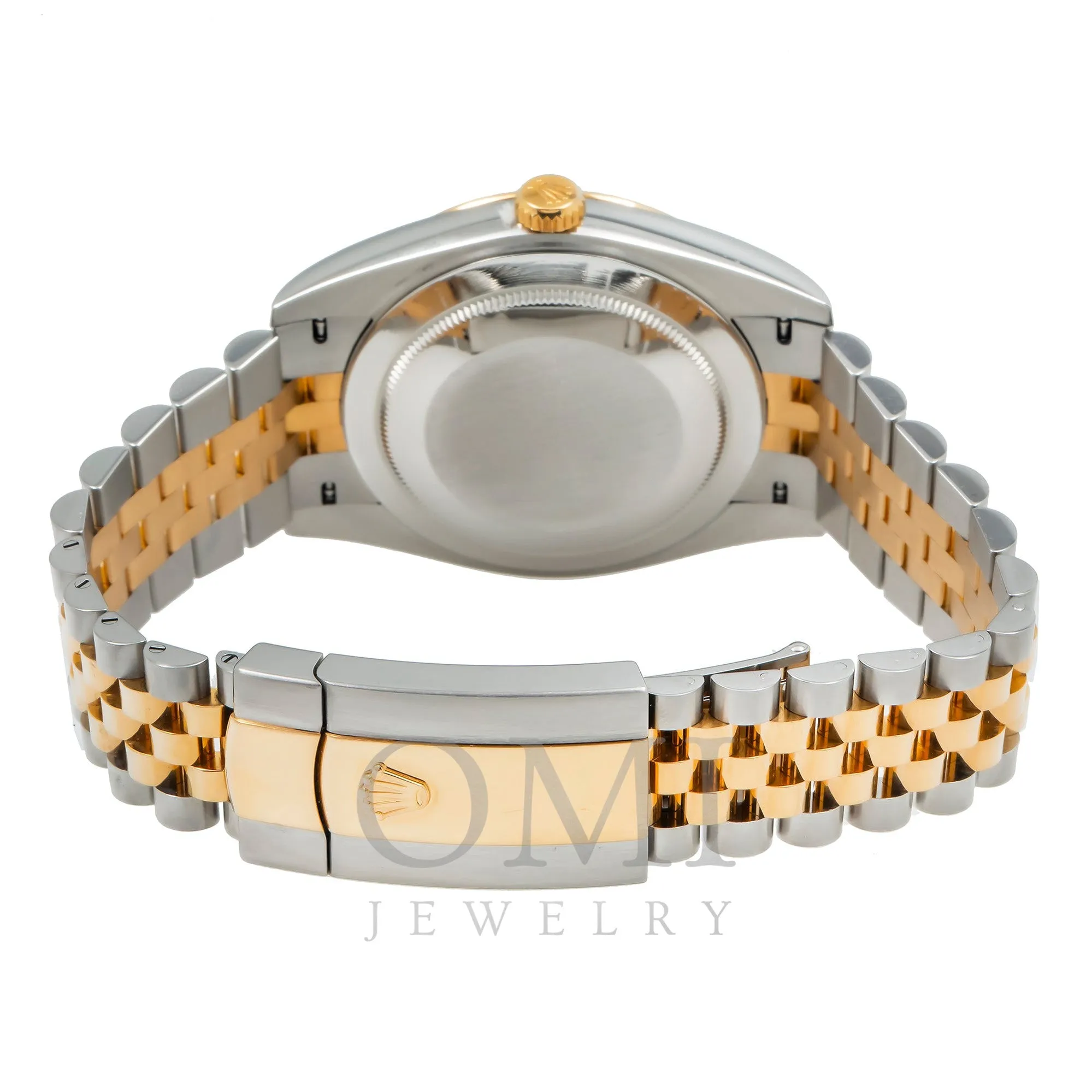 Rolex Datejust 126333 41MM Factory Mother Of Pearl Diamond Dial With Two Tone Jubilee Bracelet