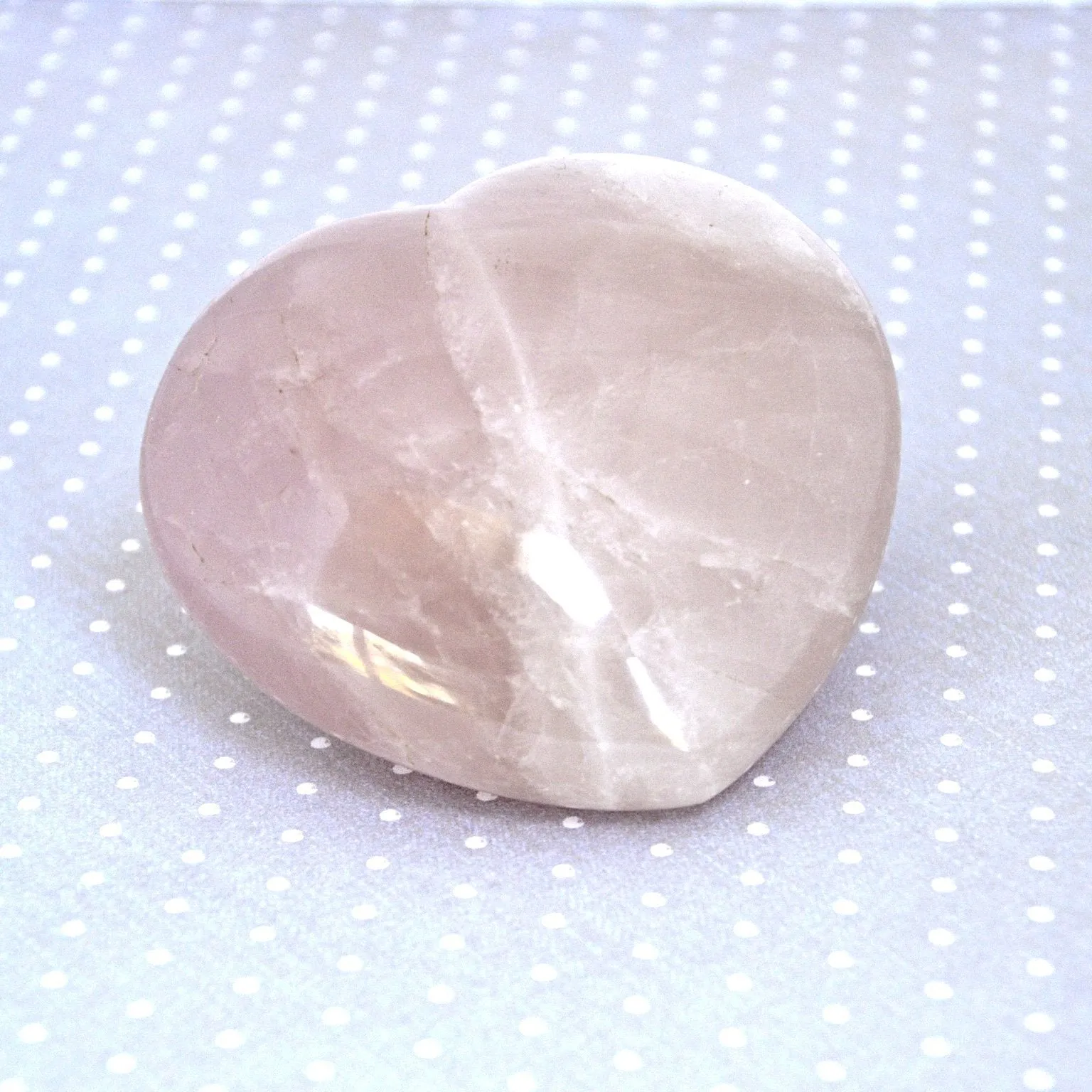 Rose Quartz Healing Heart