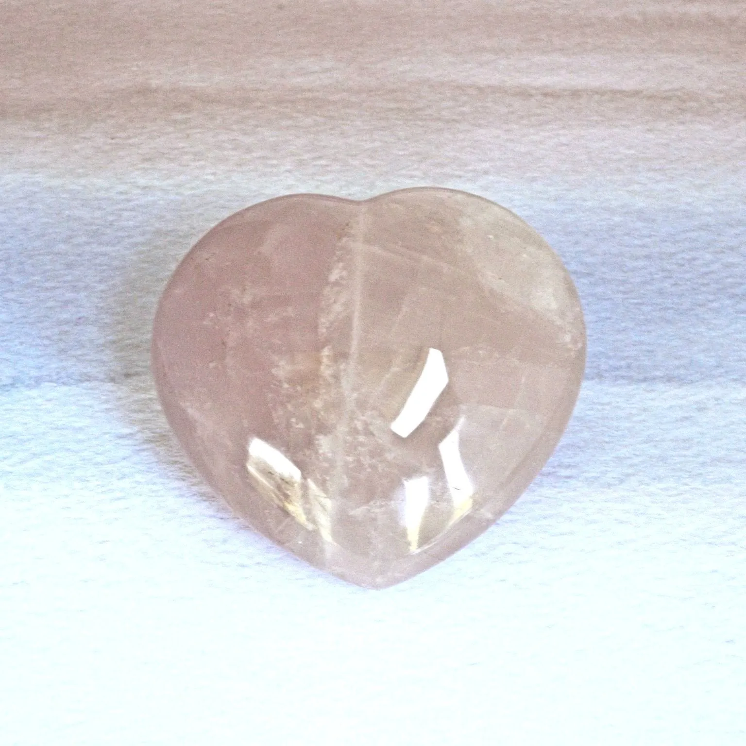 Rose Quartz Healing Heart