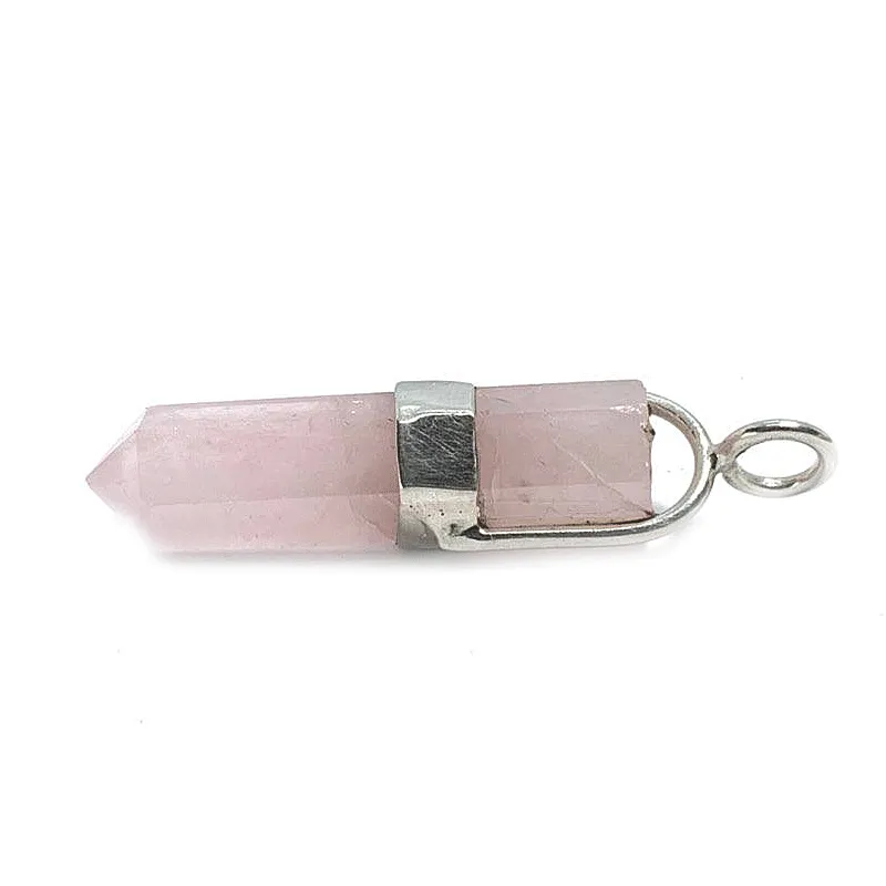 Rose Quartz Point Pendant