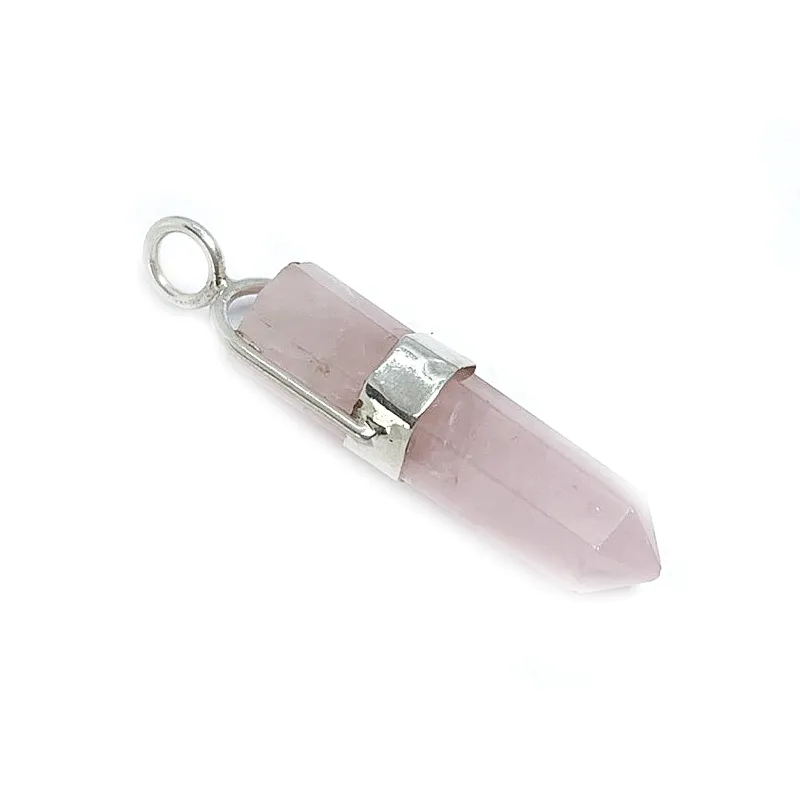 Rose Quartz Point Pendant