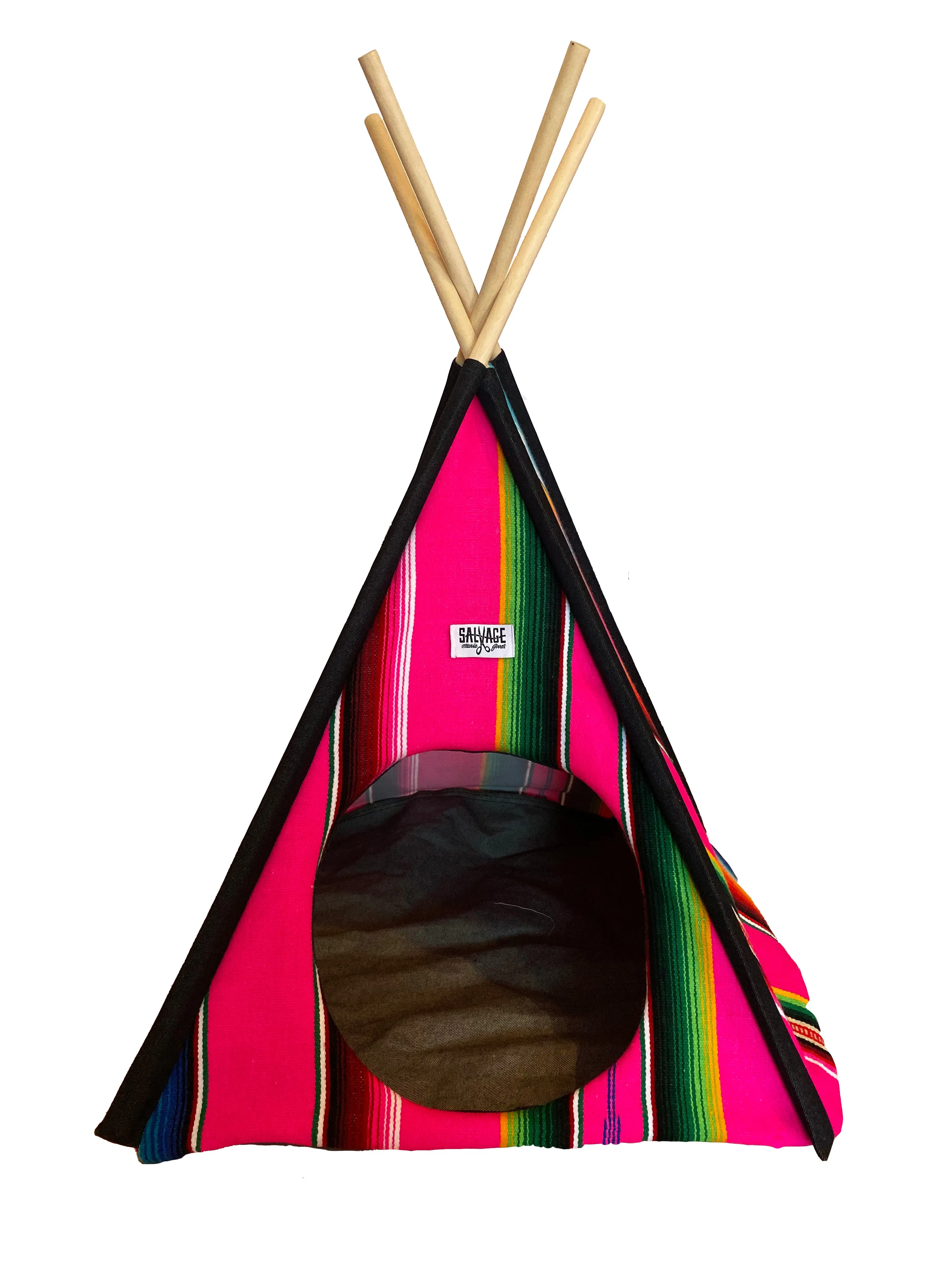 Saltillo Serape Tipi Casita- Light Blue