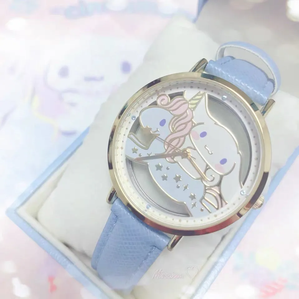 sanrio Cinnamoroll unicorn babyblue watch