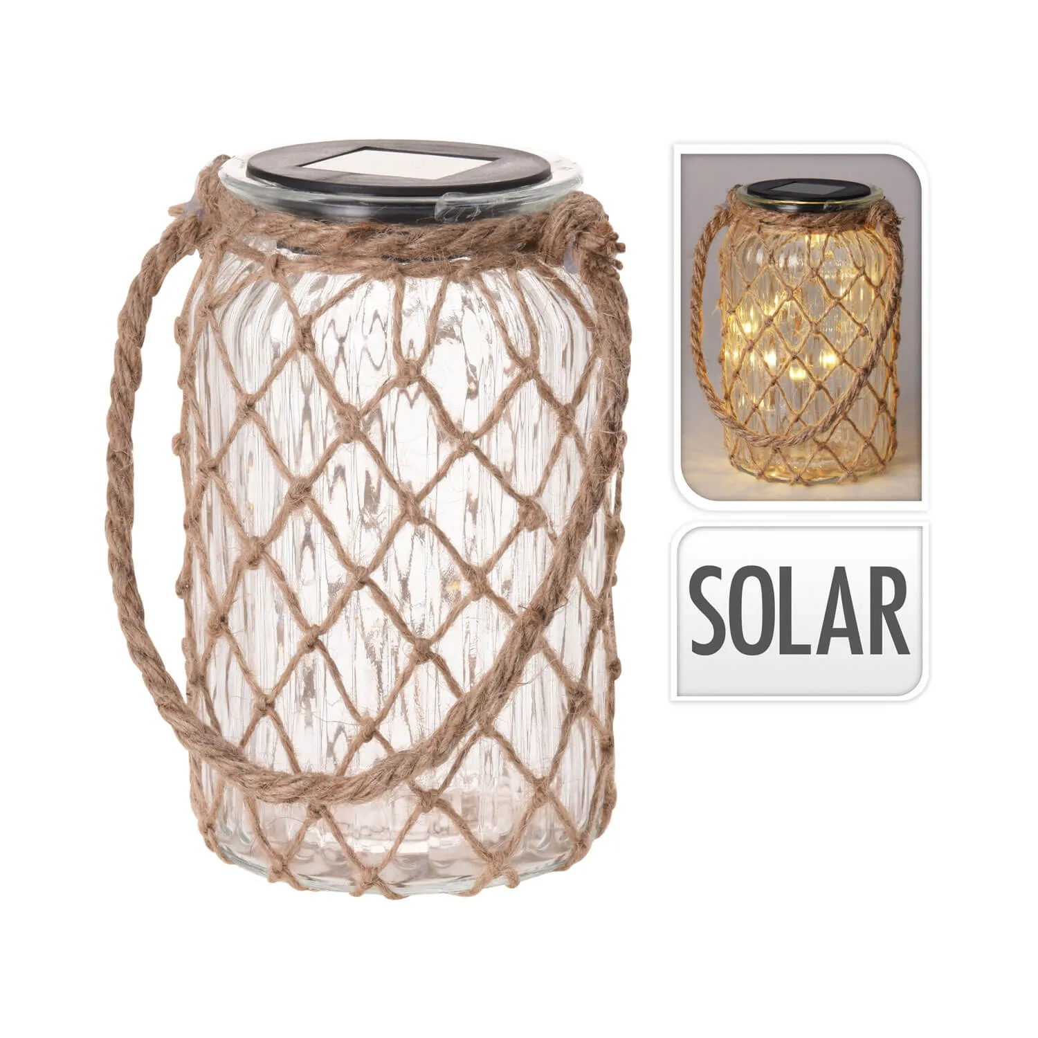 Solar Glass Lamp