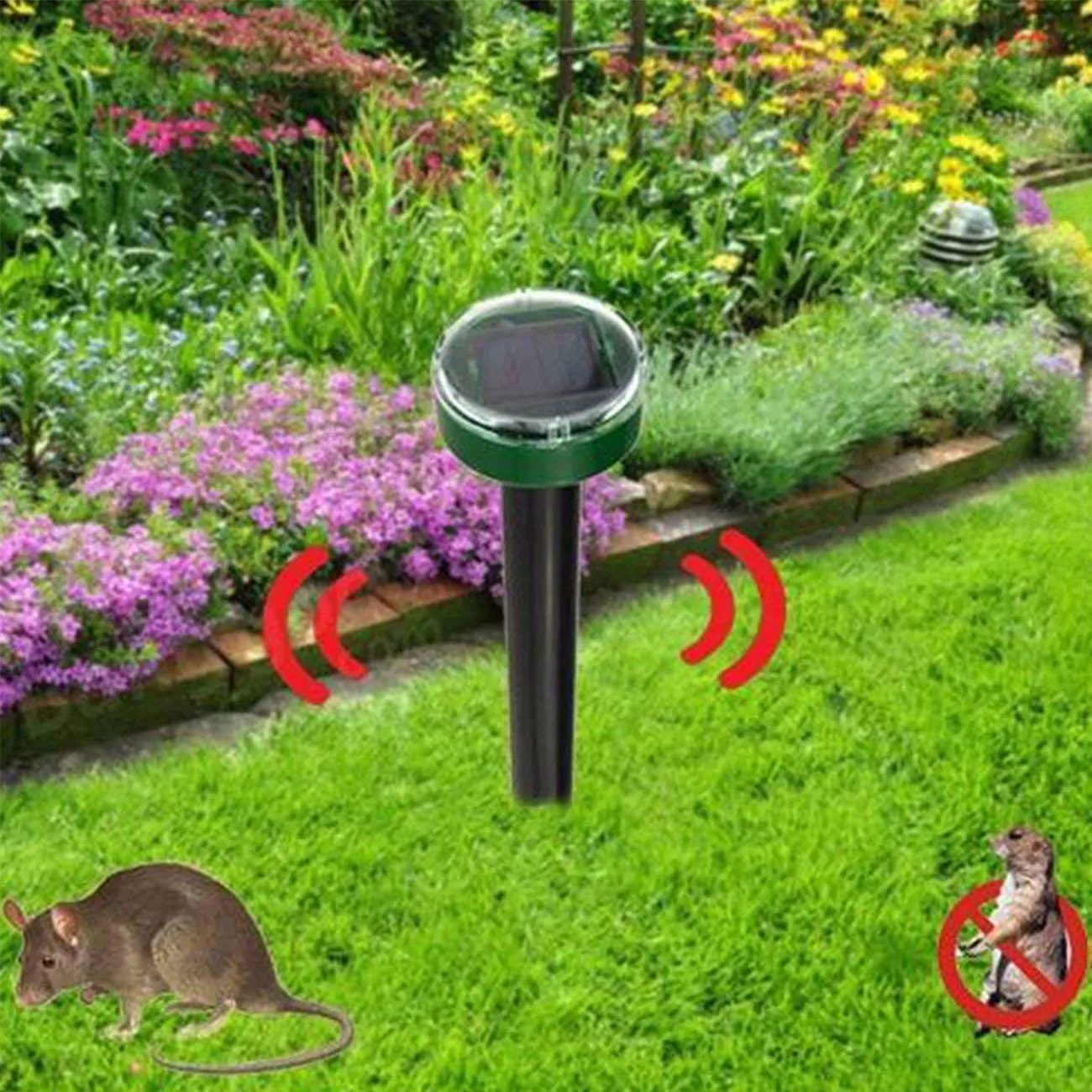 Solar Ultrasonic Mouse Repeller