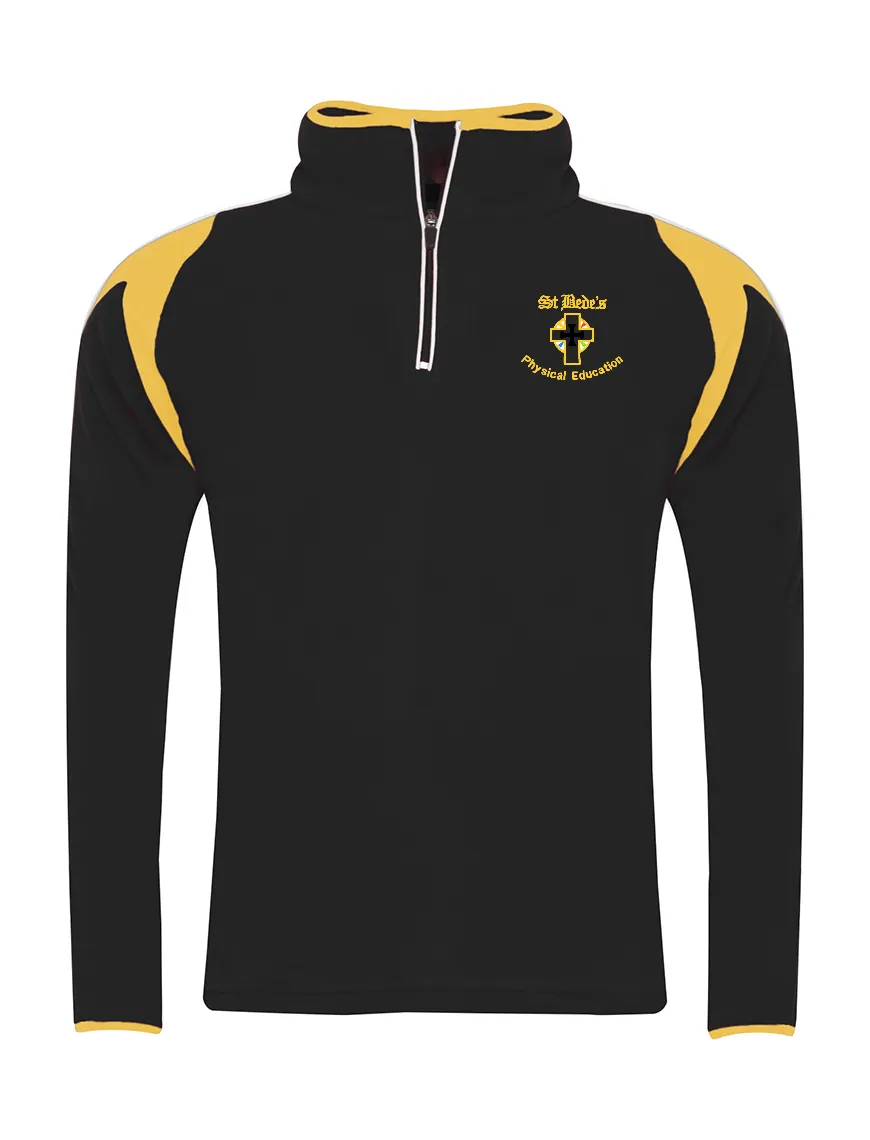 St Bede's Catholic Comprehensive School 1/4 Zip Sports Top