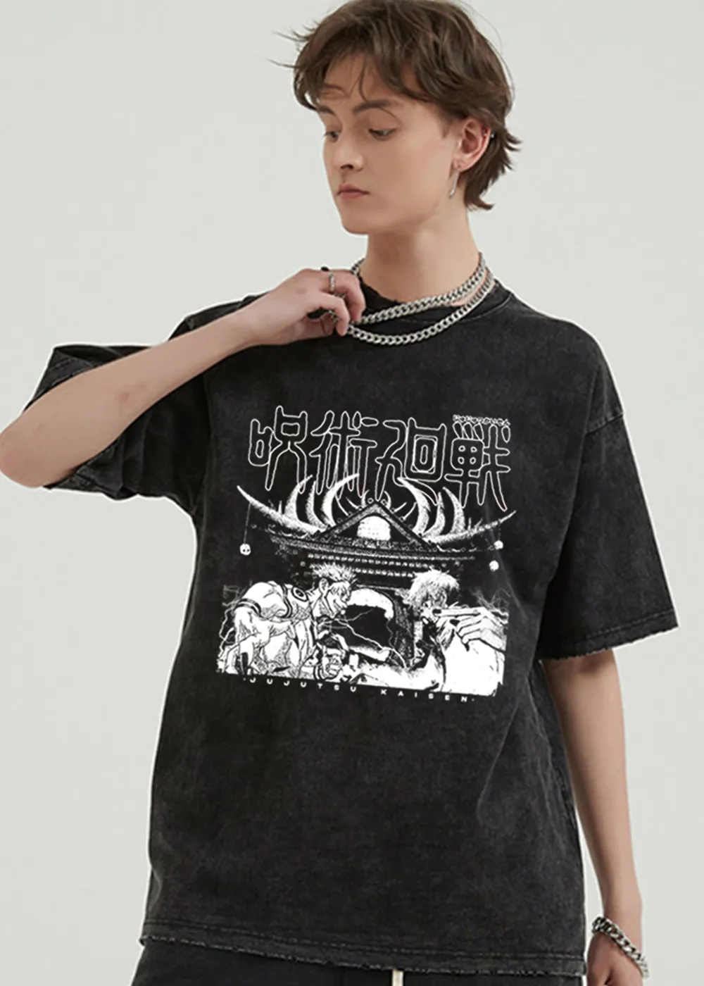 SUKUNA V GOJO VINTAGE TEE