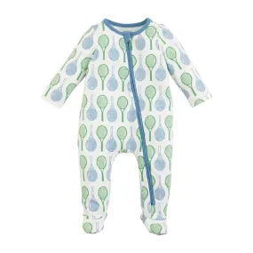 Tennis Print Boy Sleeper - 3-6 month