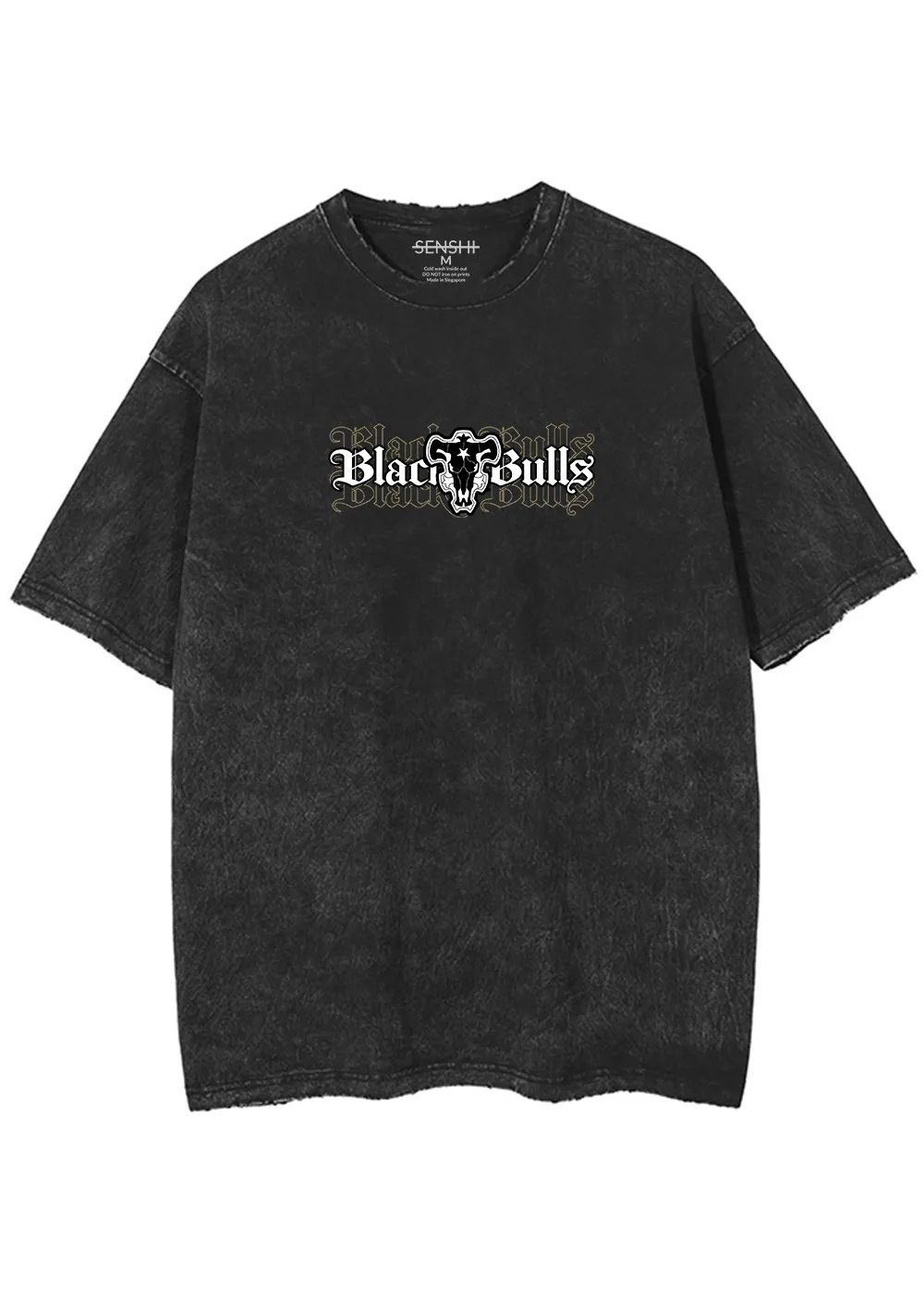 THE BLACK BULLS VINTAGE TEE