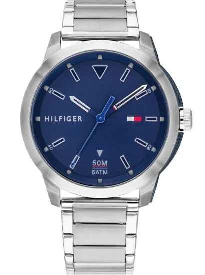 Tommy Hilfiger Mens Watch with Stainless Steel Strap - 1791620