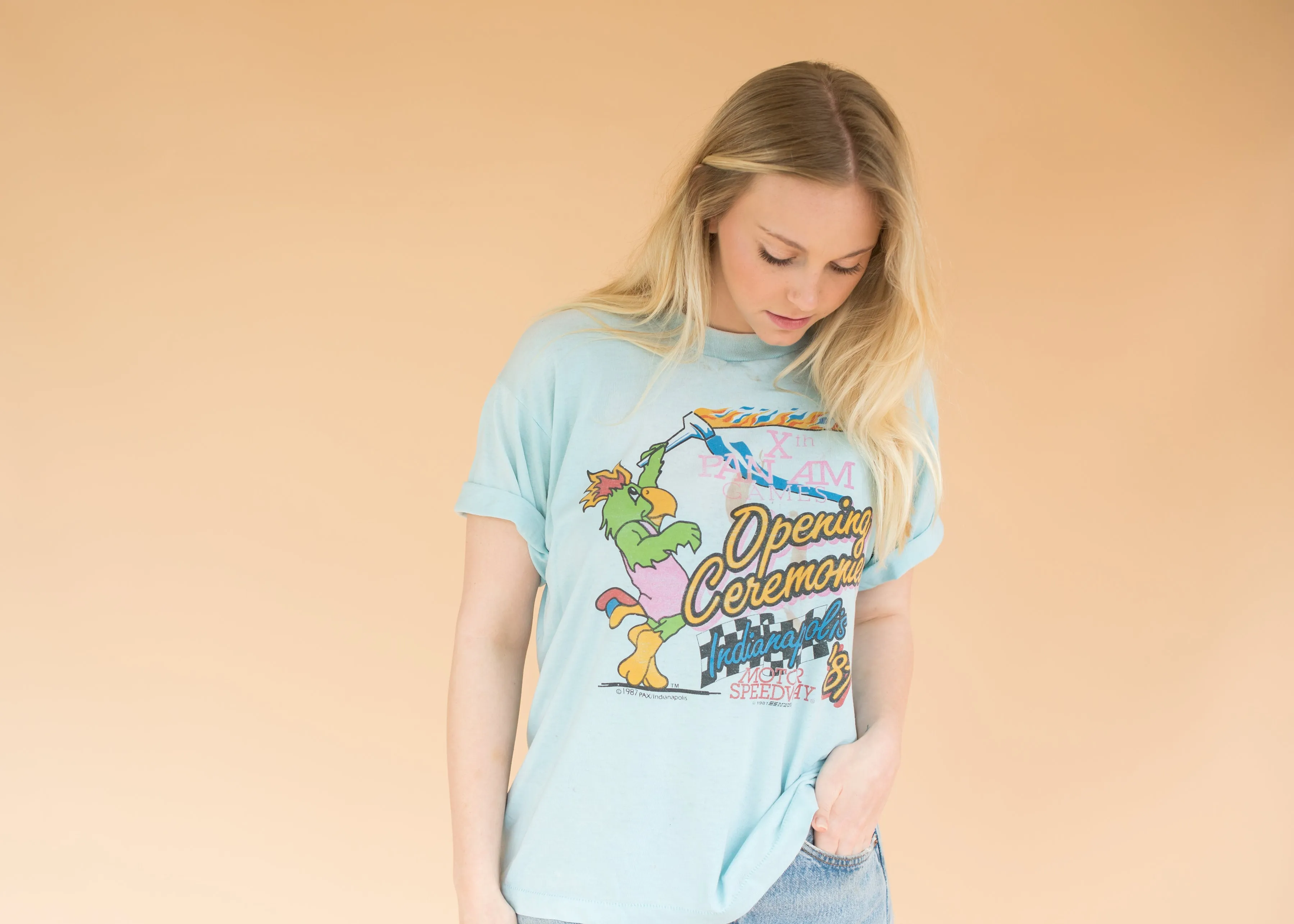 Vintage '87 Motor Speedway Tee