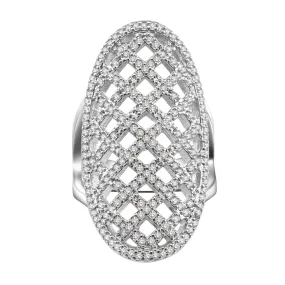 Women's Fashion CZ Ring