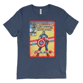 Yesterday Was Easy Captain America | T-Shirt